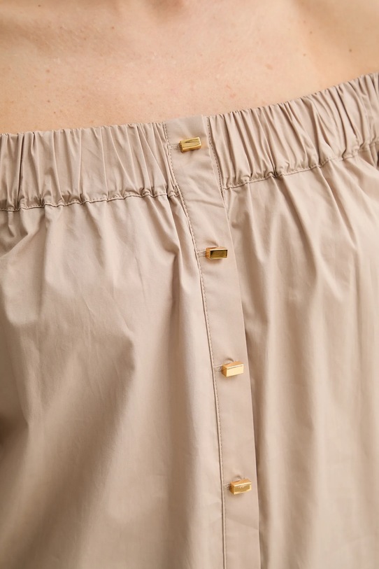 Bavlněná halenka Marciano by Guess PAT 5GGH28.7315A béžová