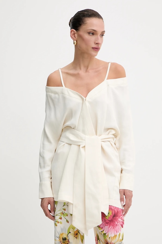 Halenka Marciano by Guess GRETA hladký béžová 5GGH37.7316A