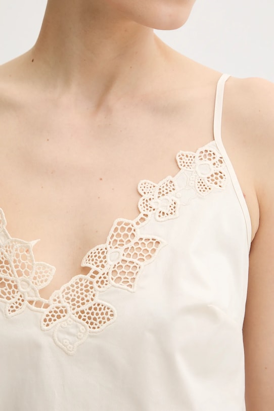 Bombažna majica Marciano Guess BROOKE 5GGH23.7313A bež