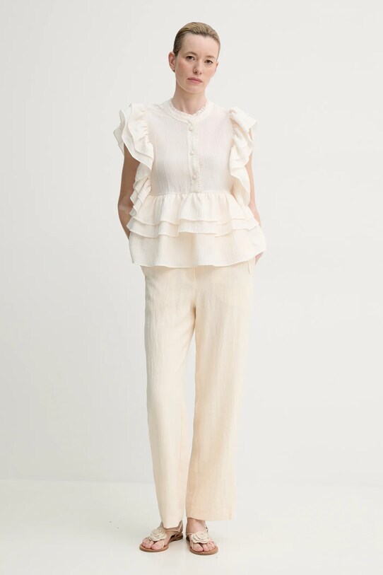 Halenka MUNTHE FULTON 251104325132 béžová SS25