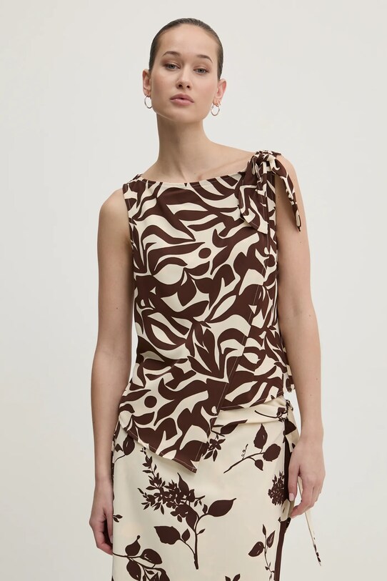 Bluza Abercrombie & Fitch regular bež KI140.5049.448