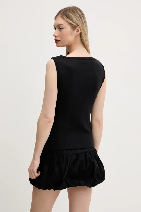 Odzież Abercrombie & Fitch top KI139.5175.900 czarny