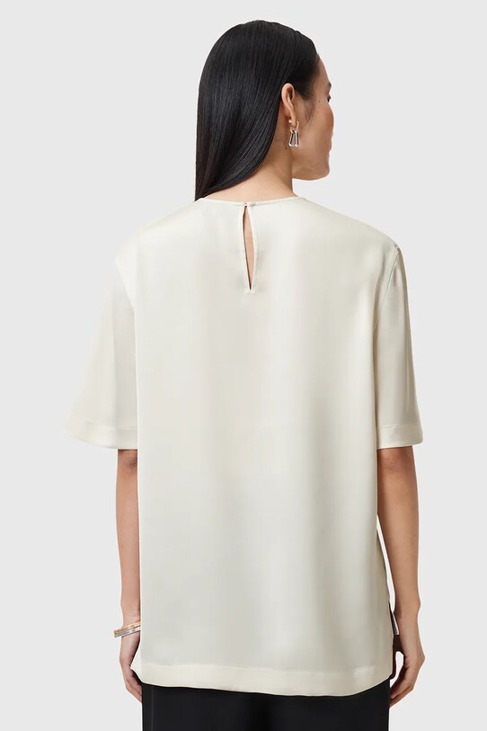 AllSaints t-shirt AMELIE beżowy W032PC