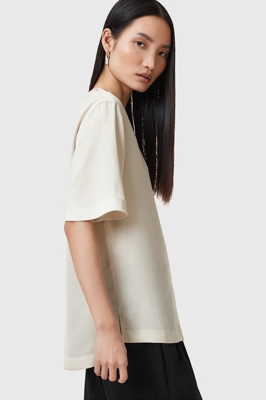 AllSaints t-shirt AMELIE W032PC beżowy