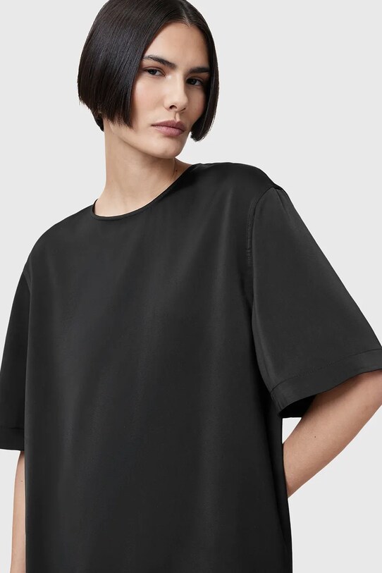 AllSaints t-shirt AMELIE W032PC czarny SS25