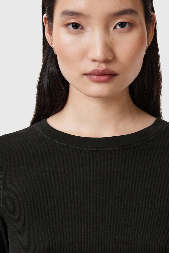 Блузка AllSaints BEC W067JC чорний SS25