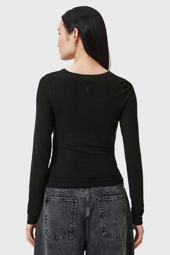 Блузка AllSaints BEC чорний W067JC