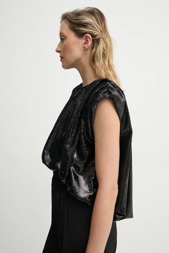 Блузка MMC STUDIO чёрный BLINK.TOP