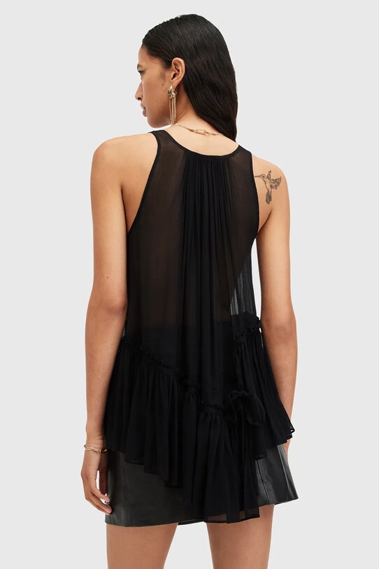 Одяг Блузка AllSaints RACH W008PB чорний