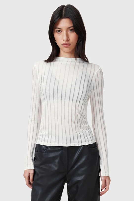 Блузка AllSaints AKI довгий білий W032JC