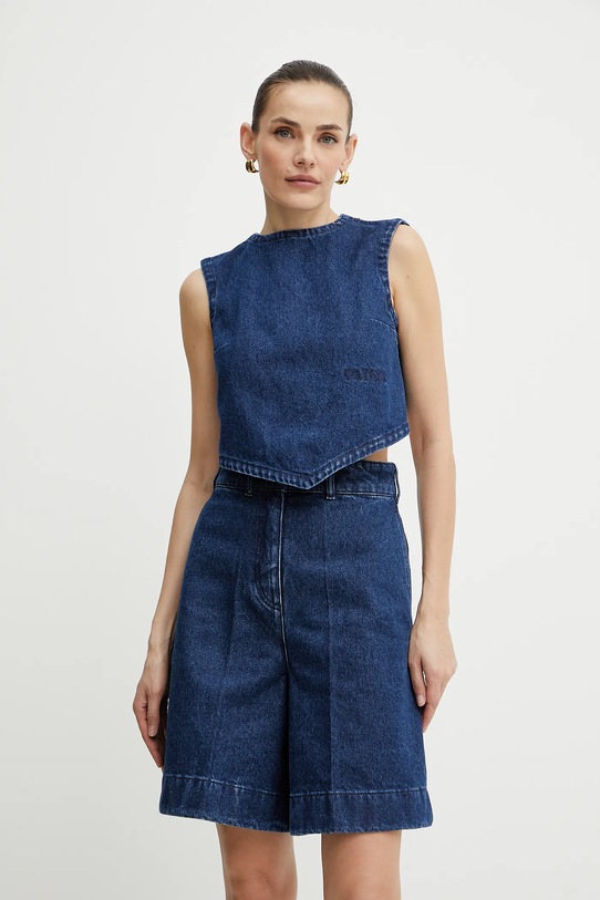 Oblečení Džínová blůza Patou TO1610216 námořnická modř