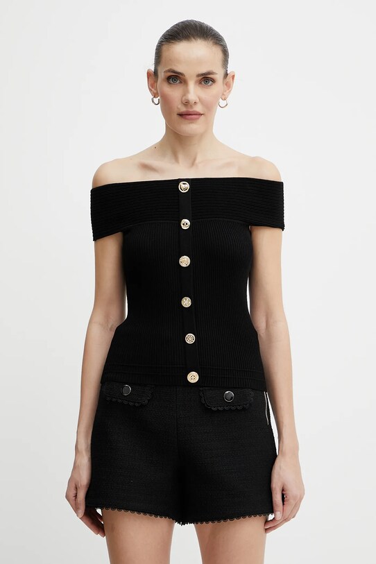 Morgan bluzka MDONA casual czarny MDONA