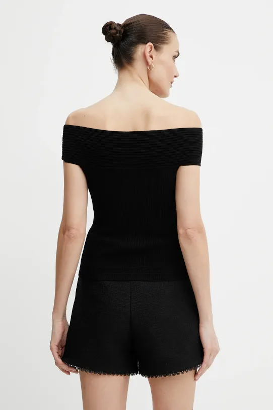 Odzież Morgan bluzka MDONA MDONA czarny