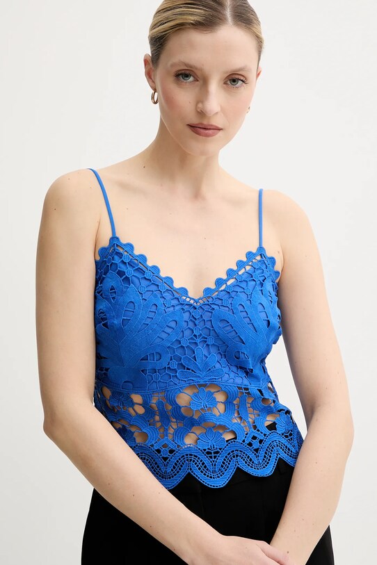 Morgan camicetta OBEAU slim blu OBEAU