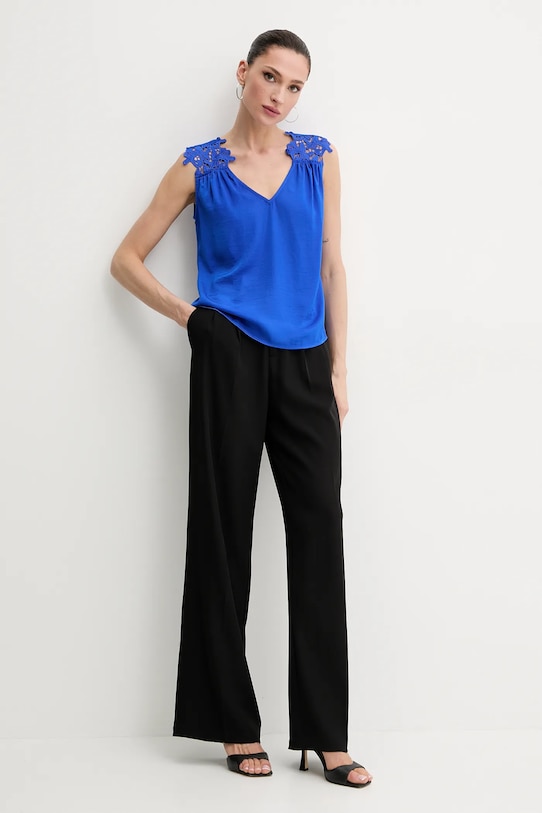 Morgan bluzka OJOIE OJOIE niebieski SS25