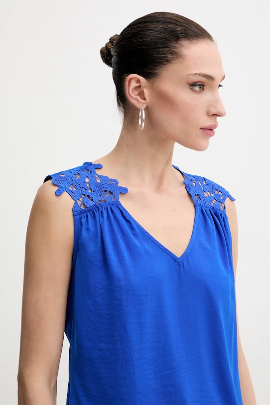 Morgan bluzka OJOIE niebieski OJOIE