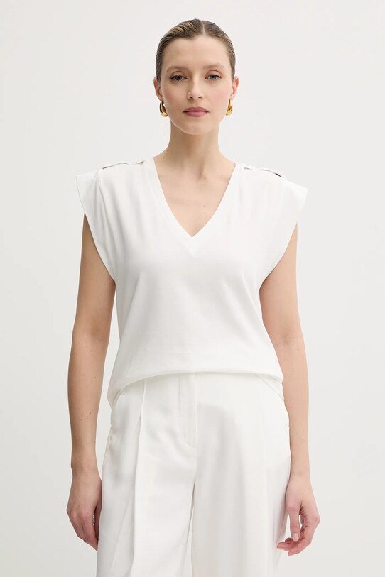 Morgan t-shirt DNAUTI semplice bianco DNAUTI