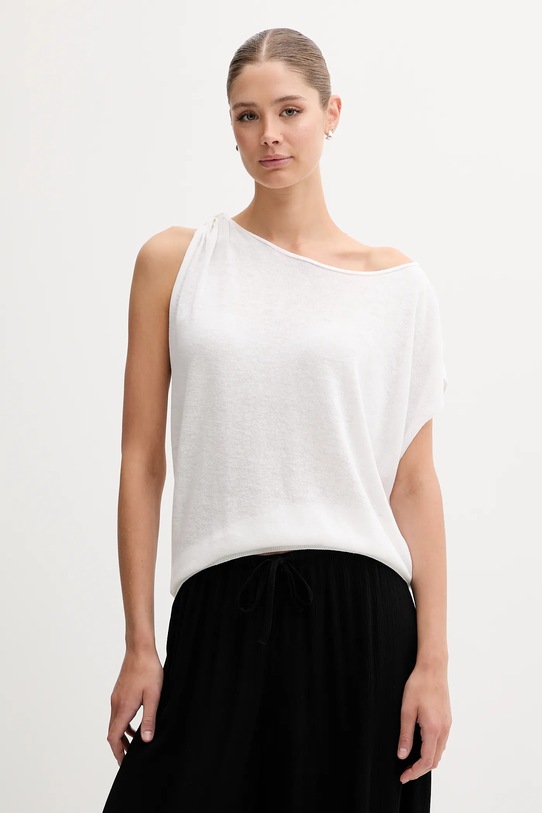 United Colors of Benetton t-shirt regular beżowy 103BD10DX