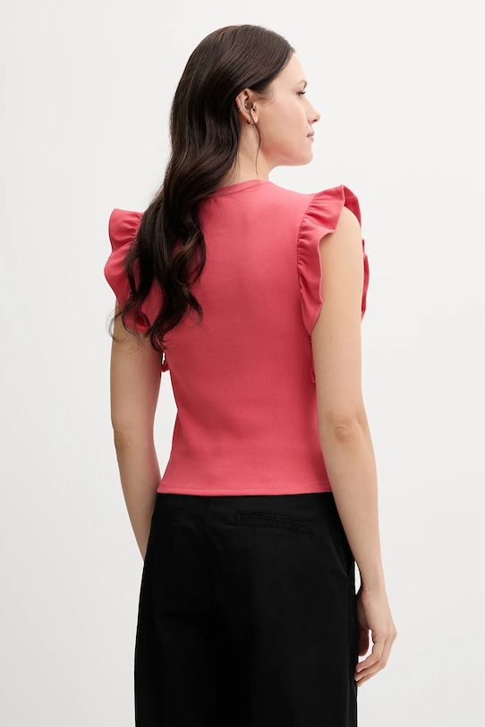 Îmbrăcăminte United Colors of Benetton top 3FMED10A3 roz