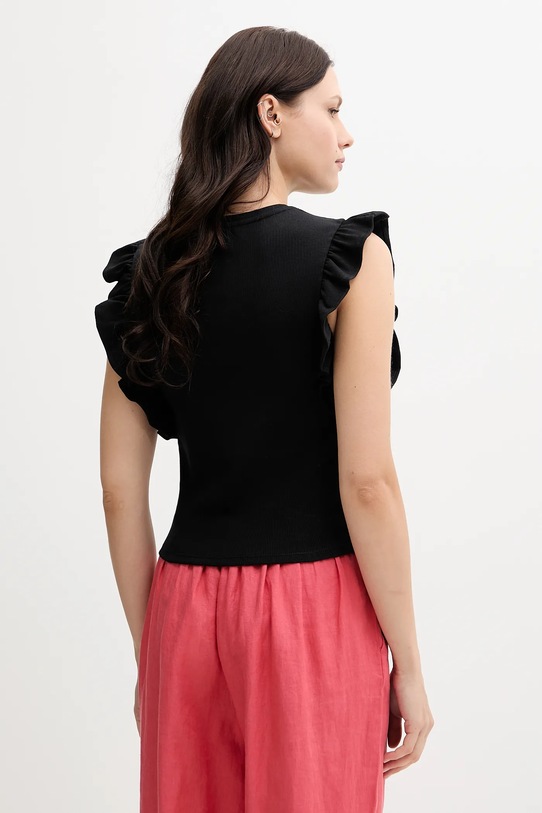 Одяг Топ United Colors of Benetton 3FMED10A3 чорний