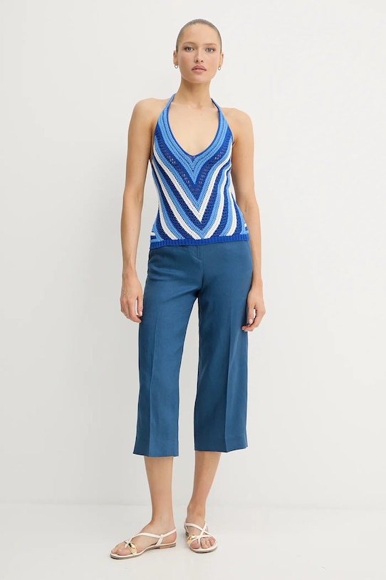 United Colors of Benetton top 1194EH01E kék SS25