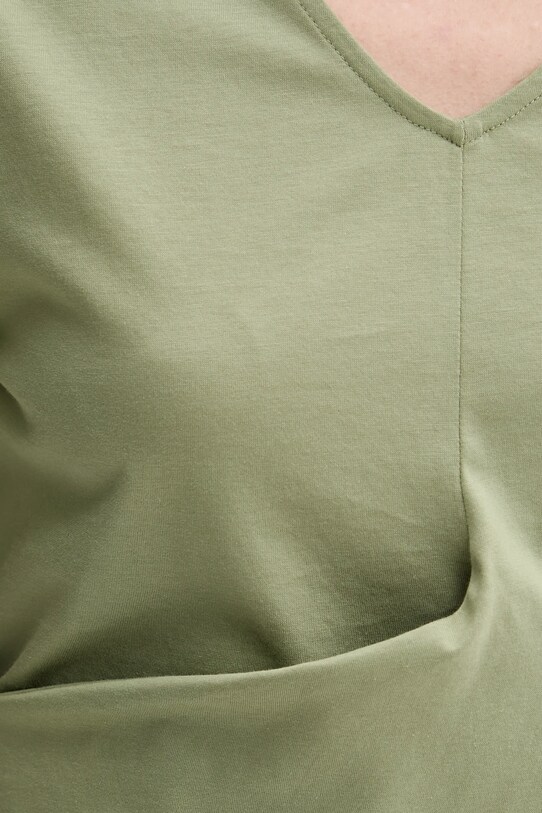 Bavlnené tričko United Colors of Benetton 3J5CD401R zelená
