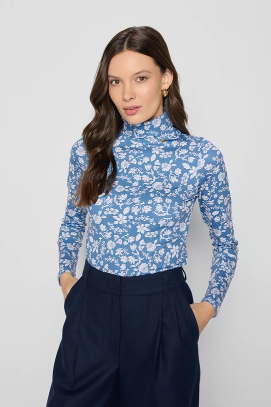 Bluza Bizuu OWAKA casual plava OWAKA.LARI.BLUE.SS25