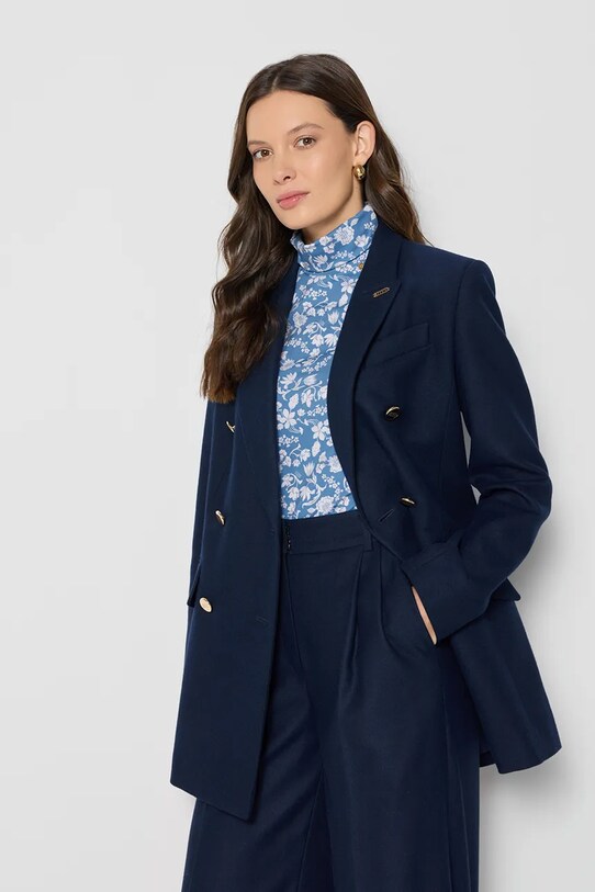 Bizuu bluza OWAKA OWAKA.LARI.BLUE.SS25 albastru