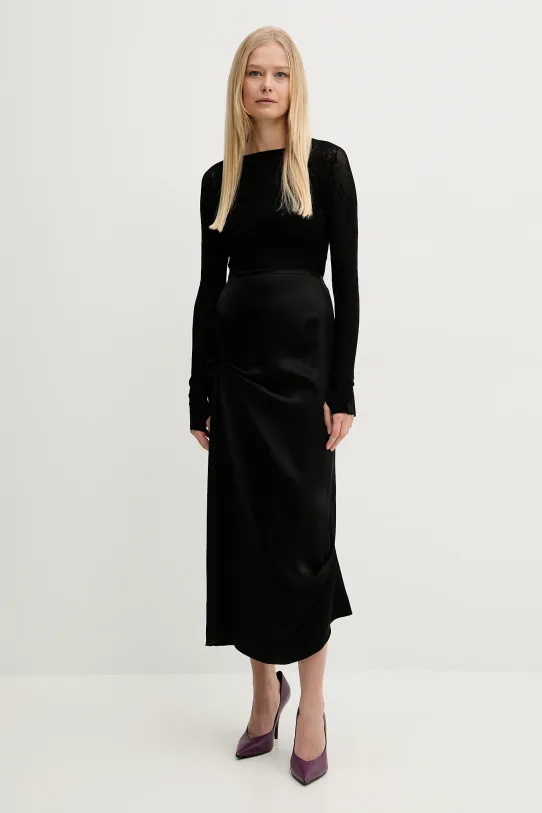 Victoria Beckham body 1225KTP006367A czarny SS25