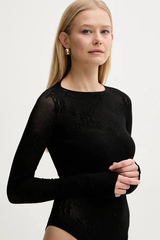 Victoria Beckham body czarny 1225KTP006367A