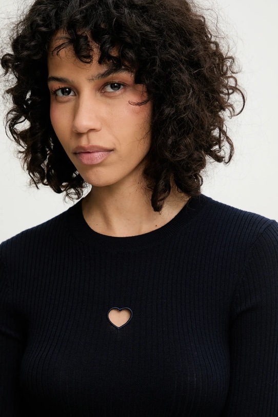 FROM FUTURE pulover de lână bleumarin WTO02696