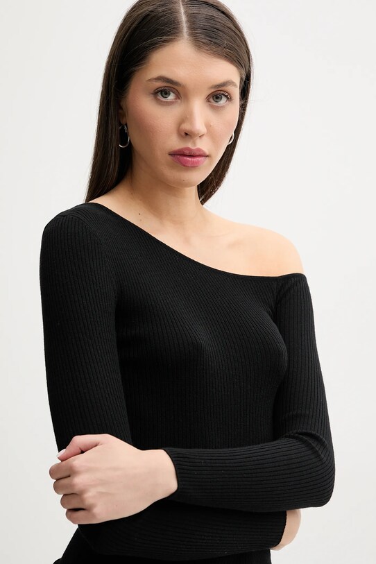 FROM FUTURE maglione in lana nero WTO01736