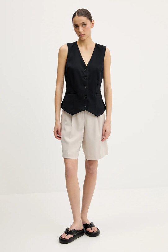 Σακάκι Abercrombie & Fitch KI140.5163.900 μαύρο SS25