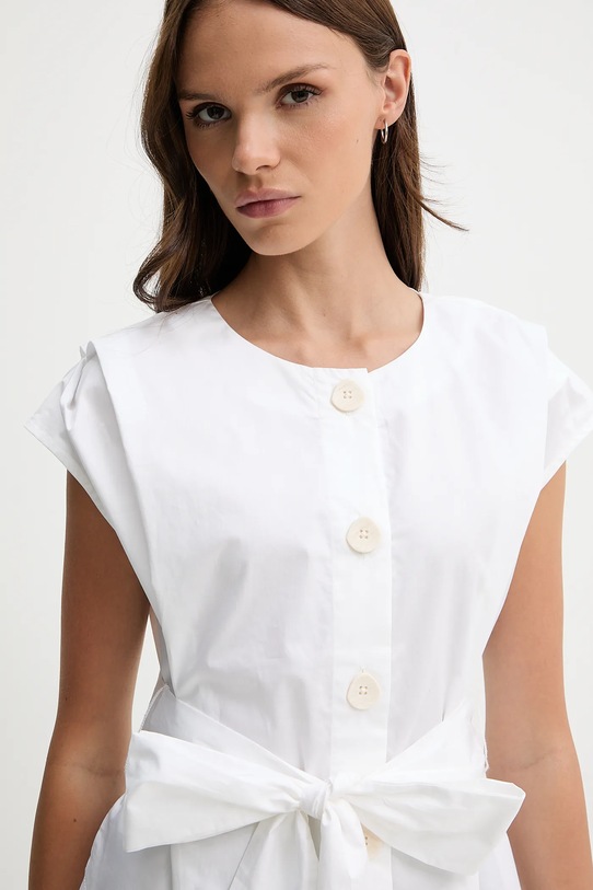 Bombažna srajca Pedro del Hierro bela 7659077