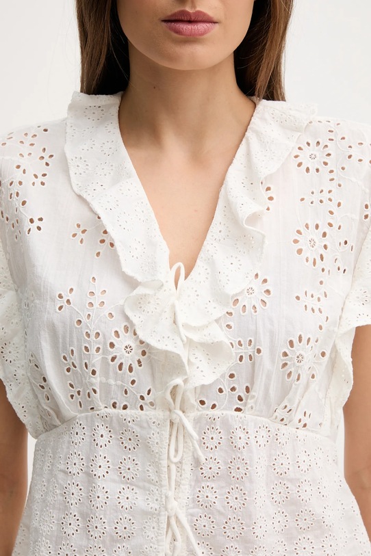 Bombažna majica Pedro del Hierro 7659080 bela