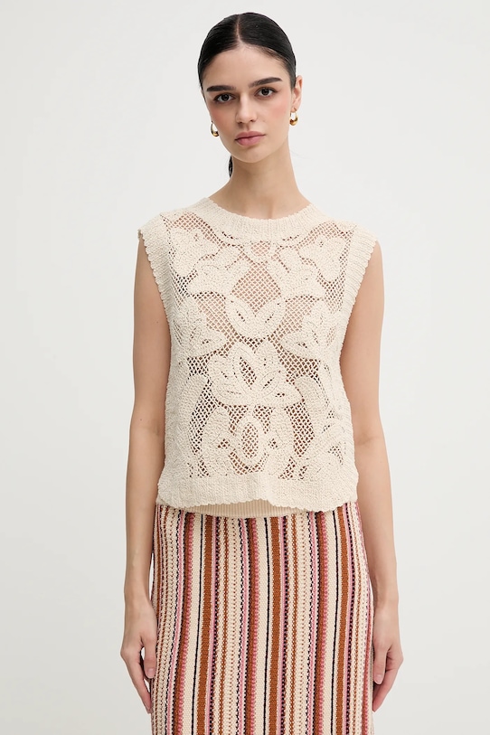 Pedro del Hierro top sima bézs 5509063