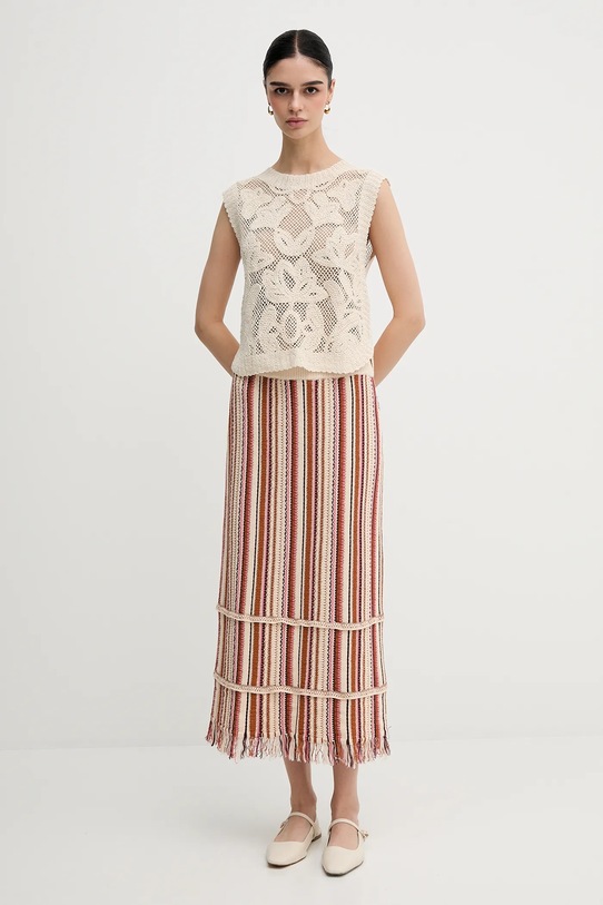 Pedro del Hierro top 5509063 bézs SS25