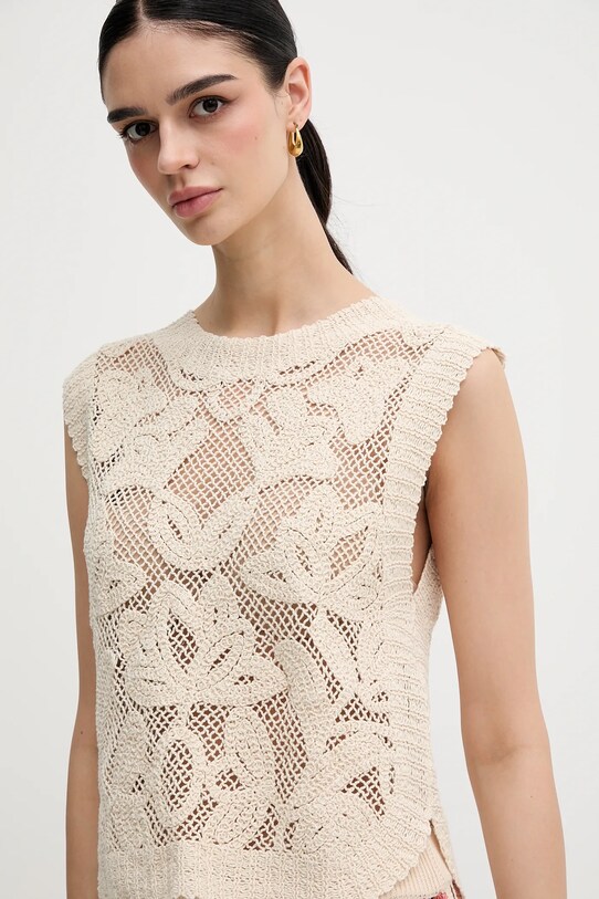 Top Pedro del Hierro béžová 5509063