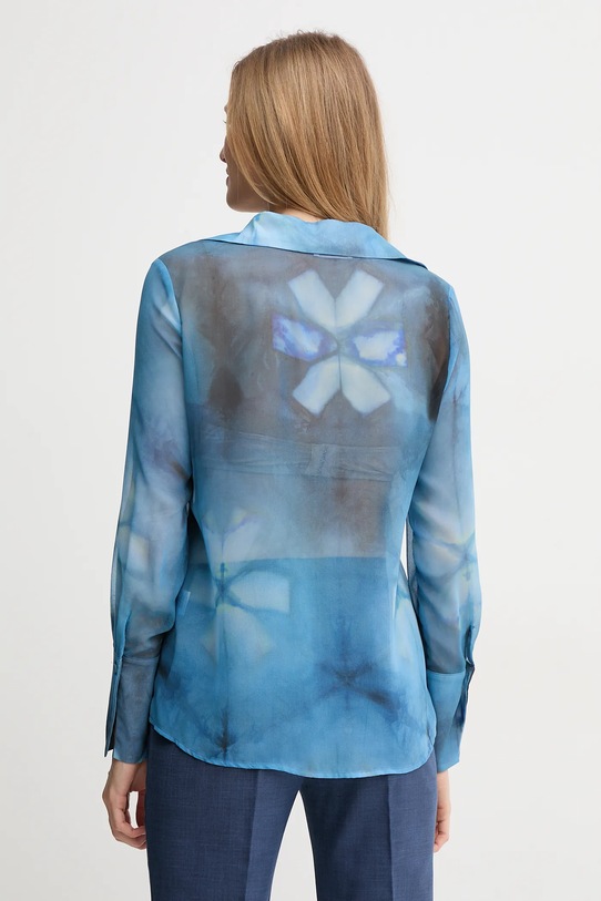 Îmbrăcăminte Sandro Ferrone cămașă S32XBEMACEY albastru