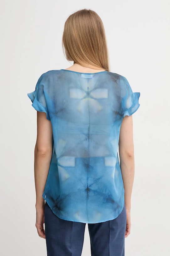 Odzież Sandro Ferrone bluzka S32XBEMEFISTO niebieski