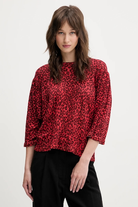 Bimba Y Lola pulover subtiri rosu 251BR7203.10100