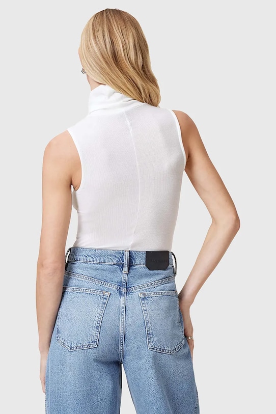 Топ AllSaints BEC ROLL белый W004JC