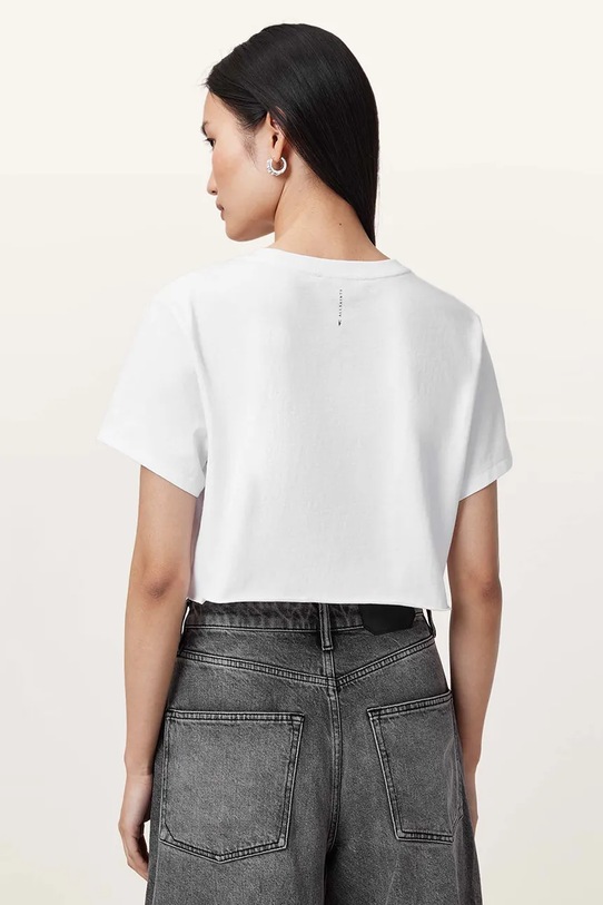 Bavlněné tričko AllSaints SOPH bílá W005JY