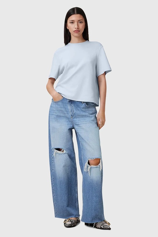 Хлопковая футболка AllSaints LISA W020JZ