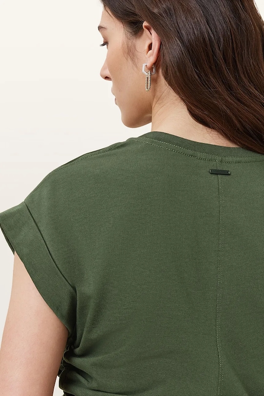 Îmbrăcăminte AllSaints bluza MIRA SATIN W054JC verde