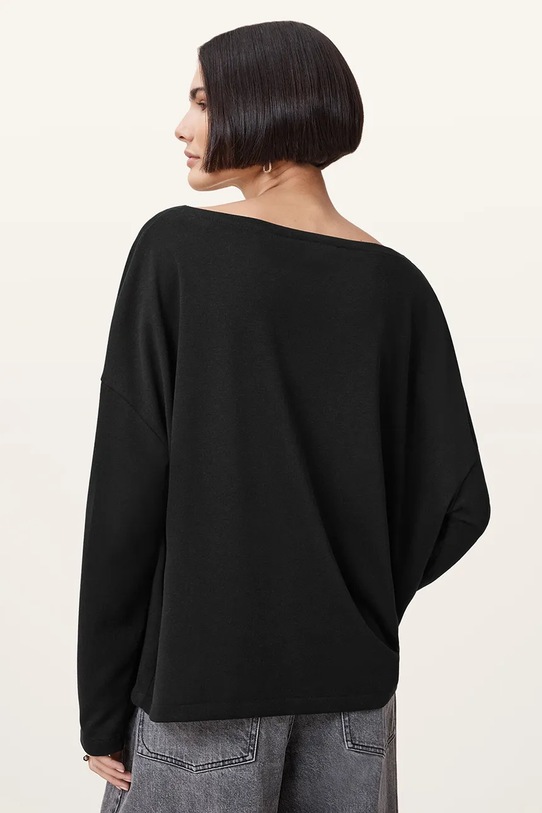 AllSaints longsleeve RITA negru W170JB