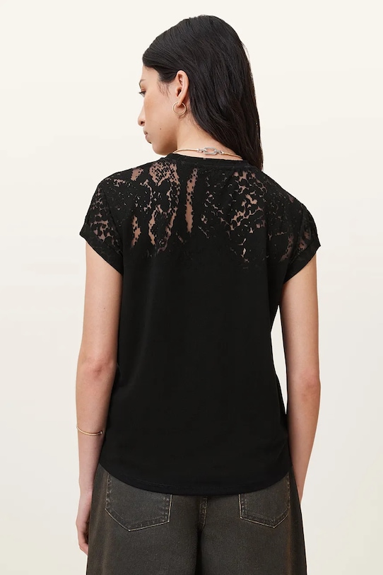 Îmbrăcăminte AllSaints tricou ANNA W188JB negru