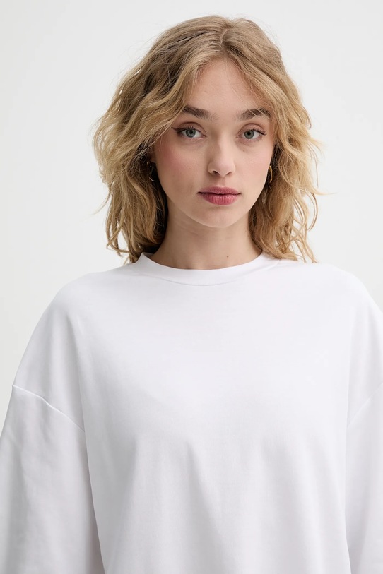 Bavlněné tričko AllSaints AMELIE bílá W195JA