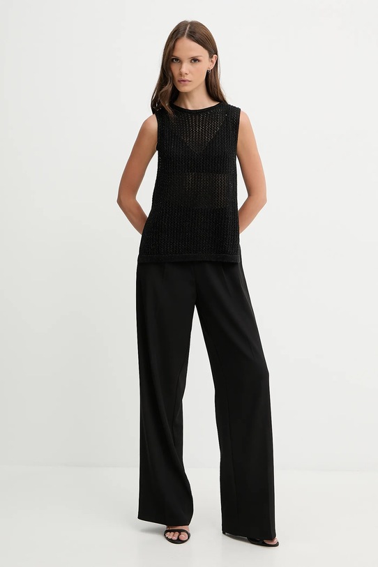 Топ United Colors of Benetton 11365H007 чорний SS25