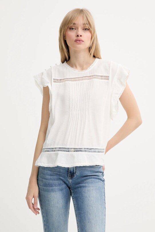 MUNTHE camicetta USALINA semplice bianco 255101925521